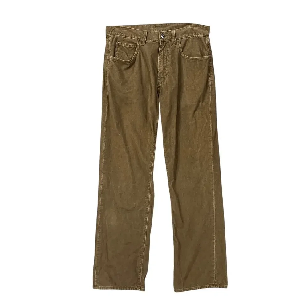 J Crew Pants Mens 32 Vintage Cord Straight Leg Mid Rise 5 Pocket Corduroy Chino